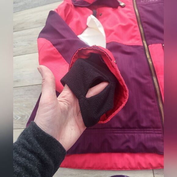 Obermeyer Sara Jacket size ladies 18 ski snowboard purple & pinkish - Picture 8 of 14